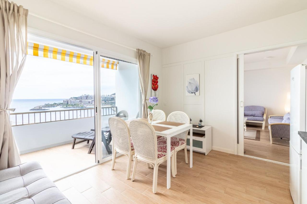 Flatguest Danubio + Sea View + Pool + Beach Mogán Eksteriør billede