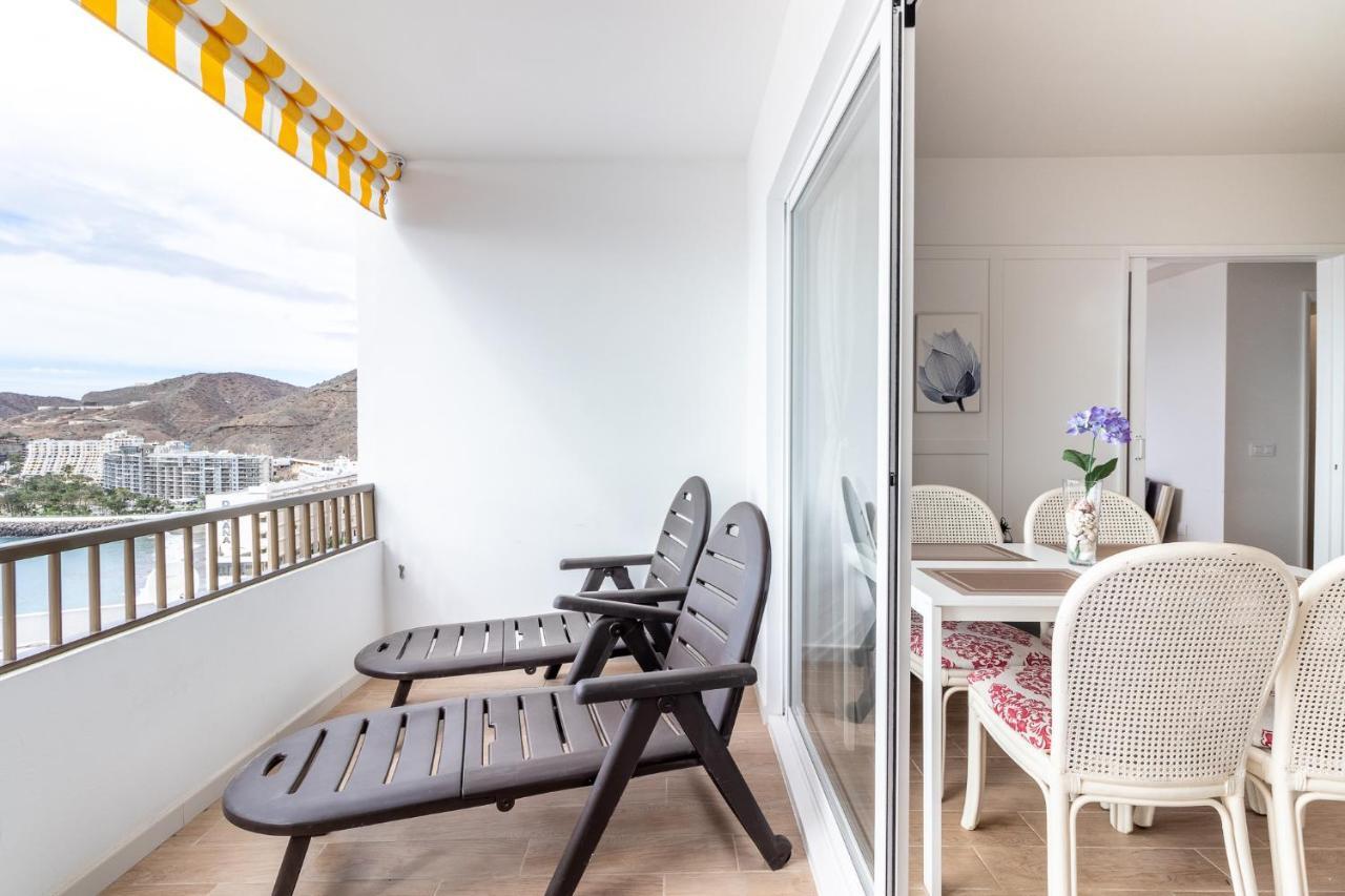 Flatguest Danubio + Sea View + Pool + Beach Mogán Eksteriør billede