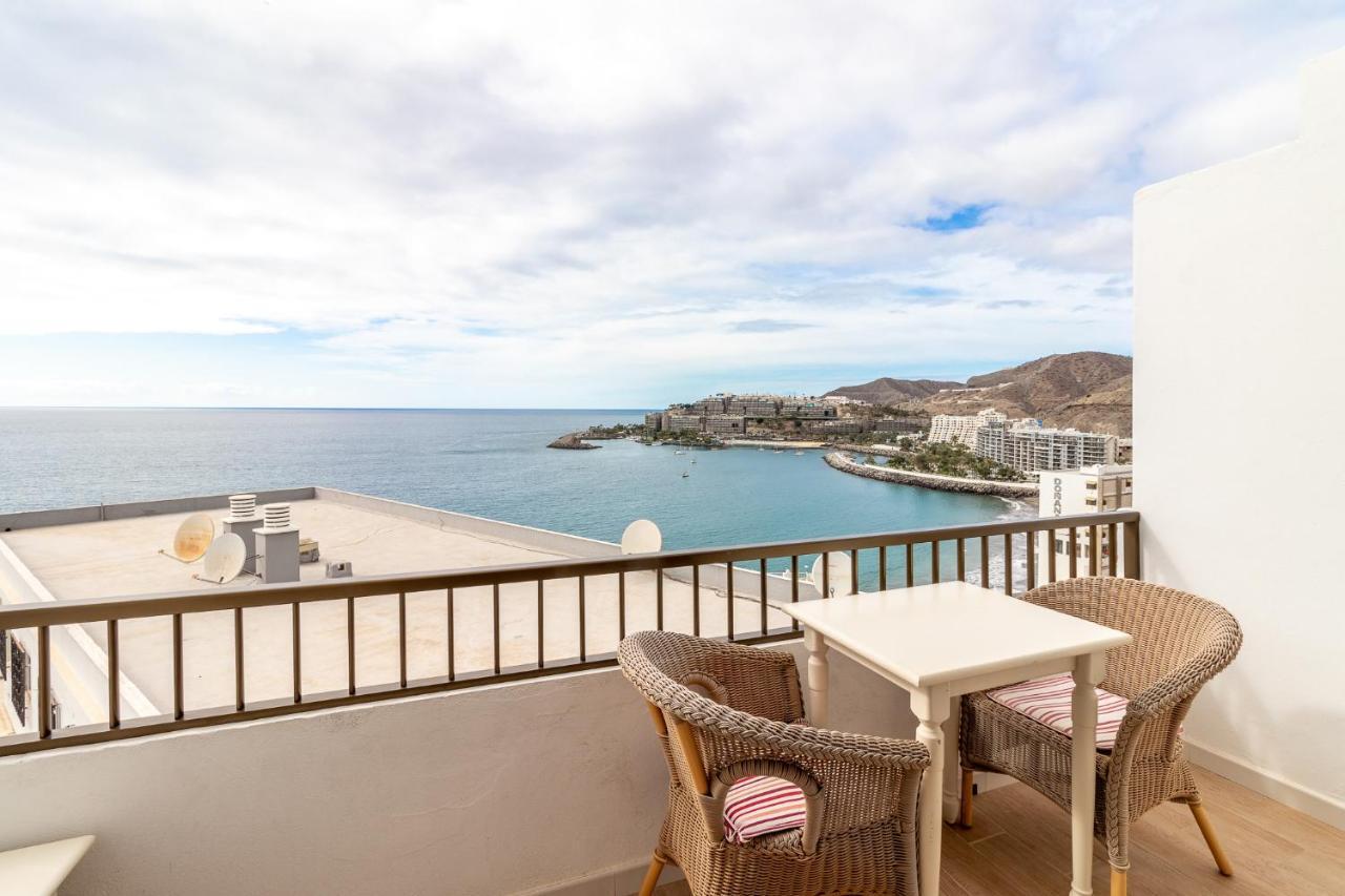 Flatguest Danubio + Sea View + Pool + Beach Mogán Eksteriør billede