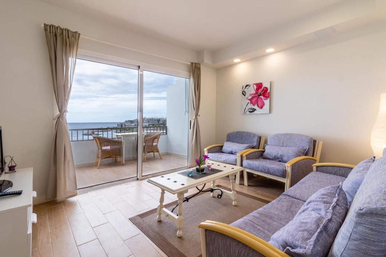 Flatguest Danubio + Sea View + Pool + Beach Mogán Eksteriør billede