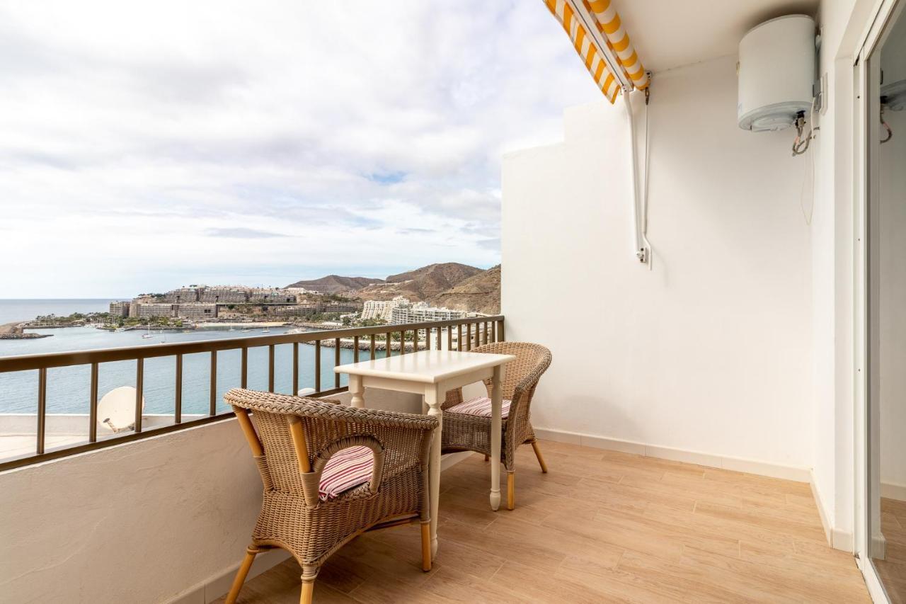 Flatguest Danubio + Sea View + Pool + Beach Mogán Eksteriør billede