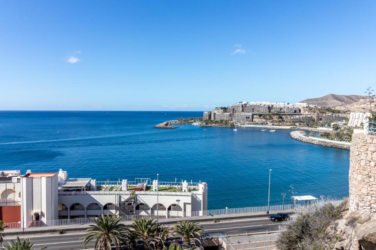 Flatguest Danubio + Sea View + Pool + Beach Mogán Eksteriør billede